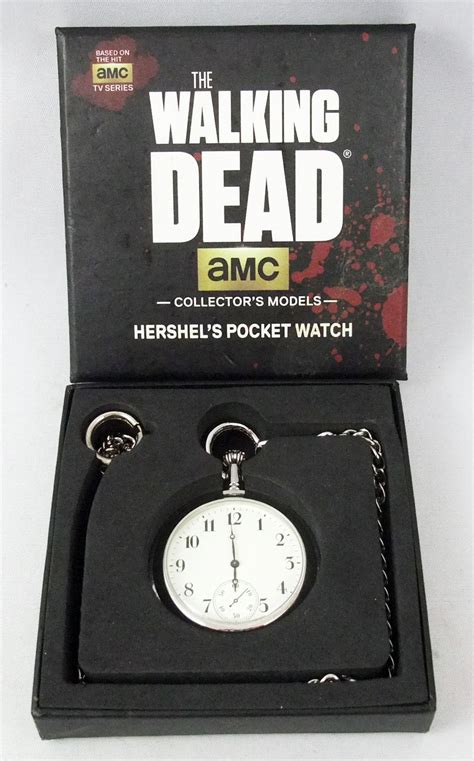 hershel's pocket watch replica|Eaglemoss walking dead Hershels pocket watch replica, new in box.